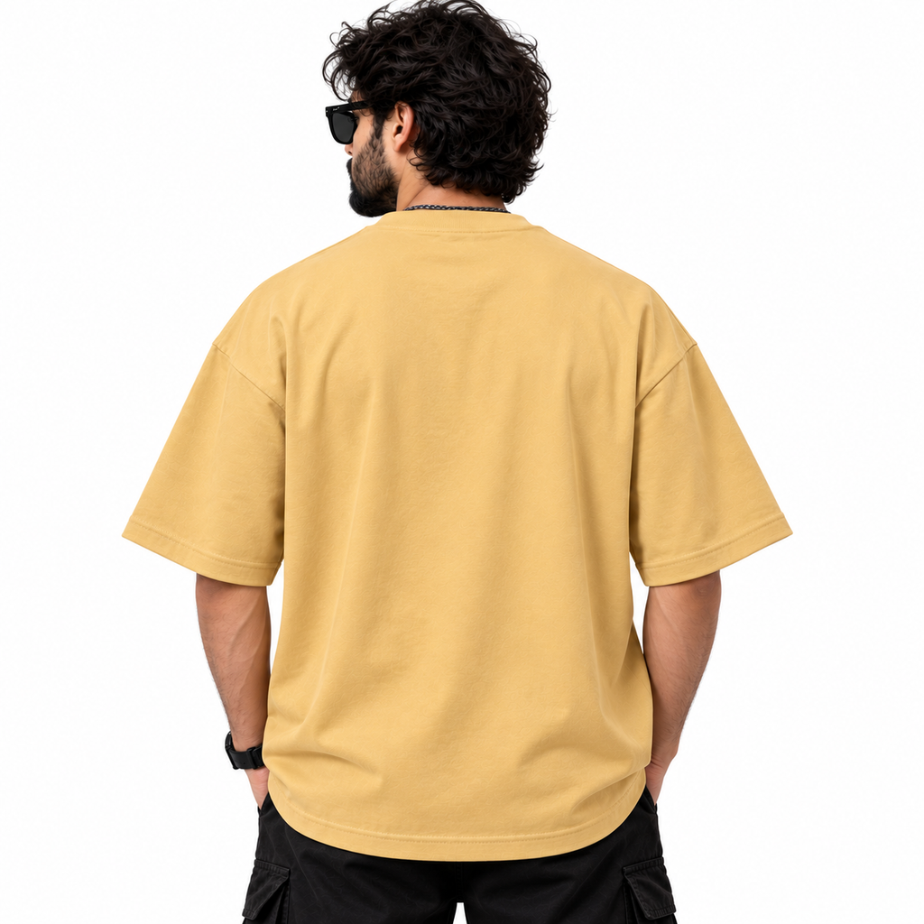 Scene Kya Hai Boss? Oversized Graphic T-Shirt | 220 GSM | 100% Cotton