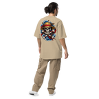 Pirate Skull Graphic Oversized T-Shirt | 220 GSM | 100% Cotton