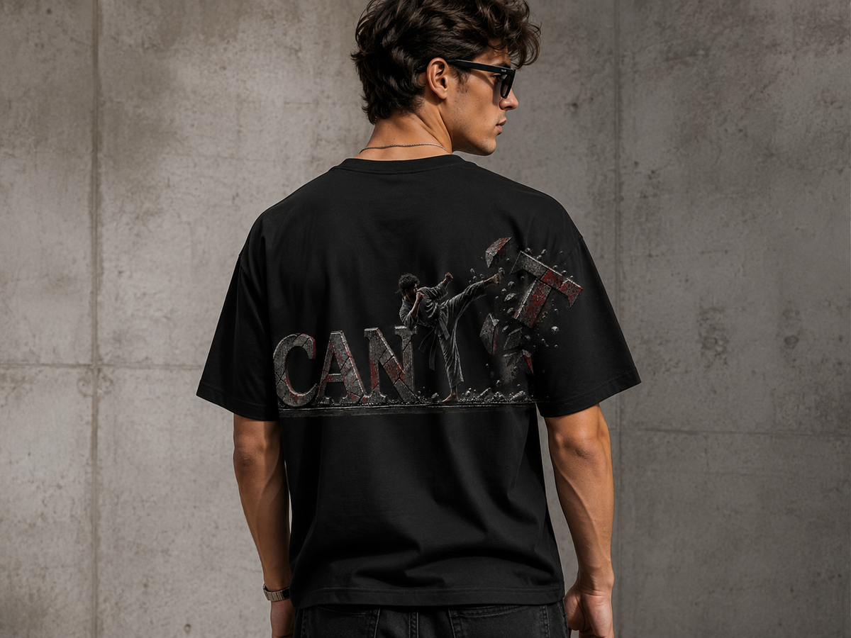 Can’t Break Me Graphic Regular T-Shirt | 180 GSM | 100% Cotton