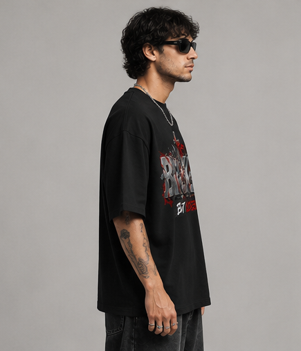Broken But Chosen Graphic Oversized T-Shirt | 220 GSM | 100% Cotton