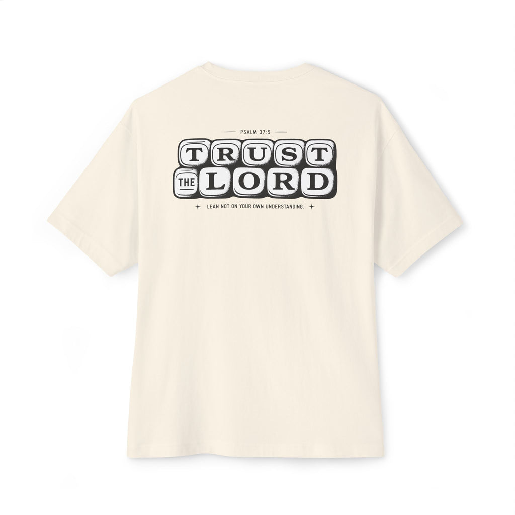 Trust the Lord Graphic Oversized T-Shirt | 220 GSM | 100% Cotton