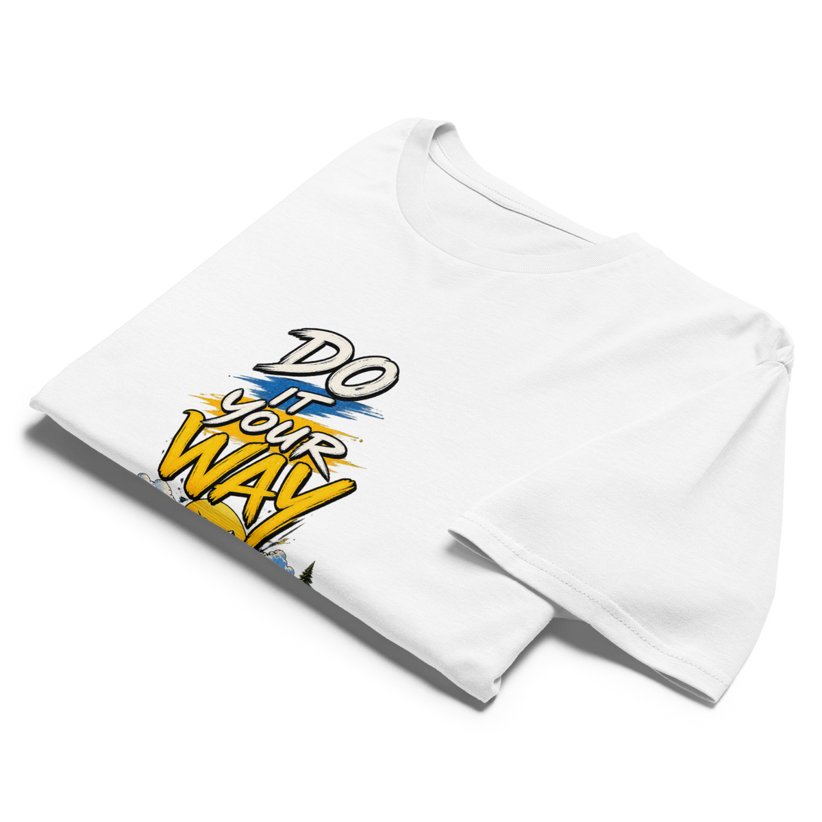 Do It Your Way Road Trip Graphic Regular T-Shirt | 180 GSM | 100% Cotton