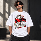 Thoda Delulu, Pura Confident Oversized Graphic T-Shirt | 220 GSM | 100% Cotton