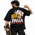 Kal Se Pakka Oversized Graphic T-Shirt | 220 GSM | 100% Cotton
