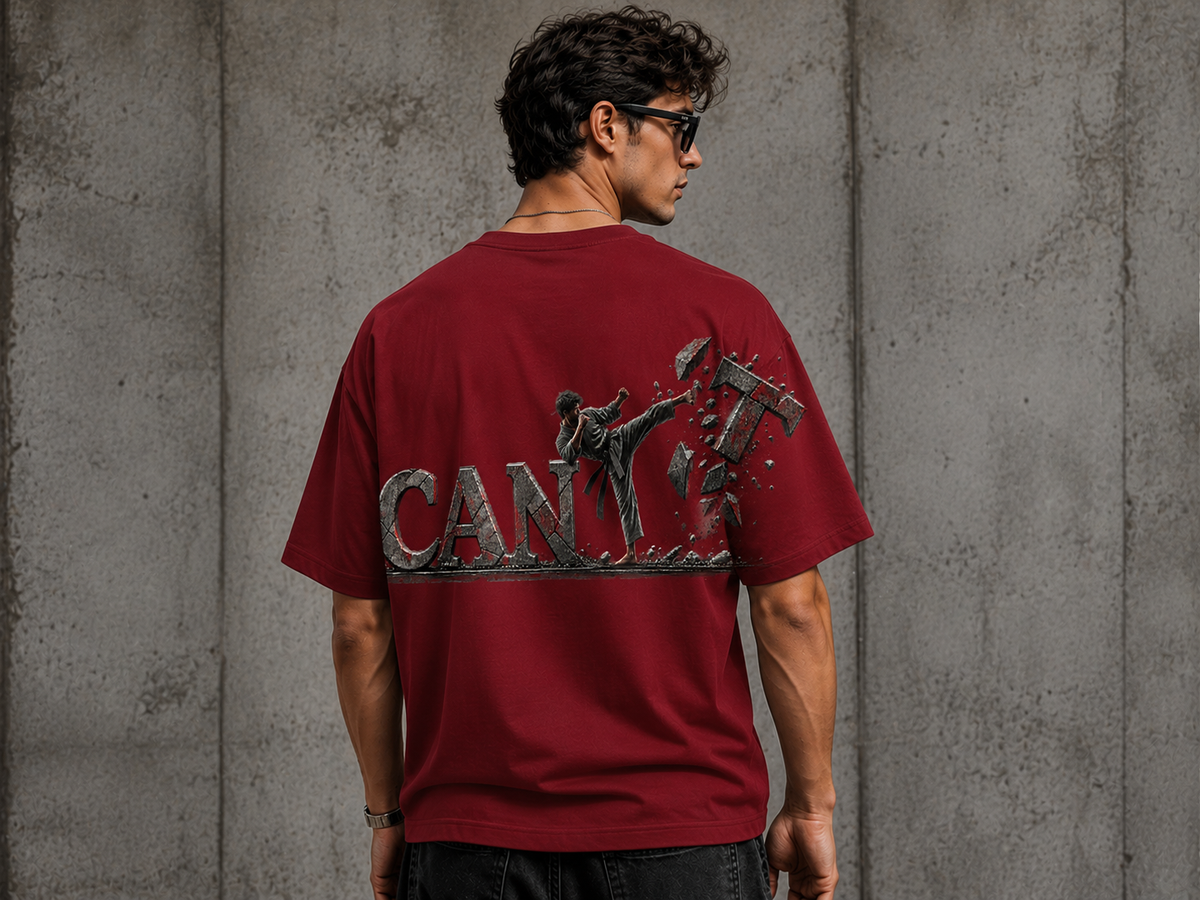 Can’t Break Me Graphic Regular T-Shirt | 180 GSM | 100% Cotton