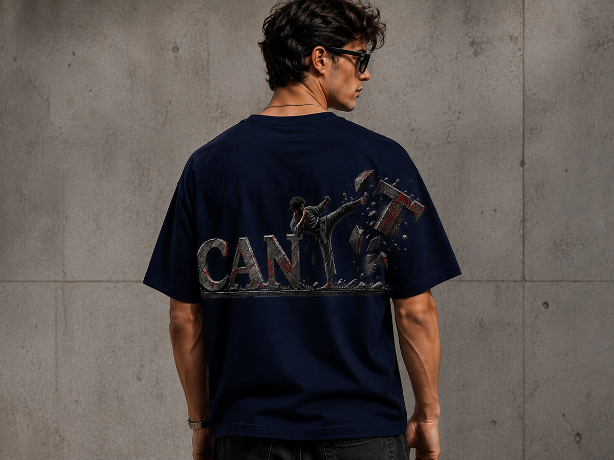 Can’t Break Me Graphic Regular T-Shirt | 180 GSM | 100% Cotton