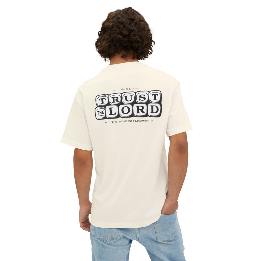Trust the Lord Graphic Oversized T-Shirt | 220 GSM | 100% Cotton