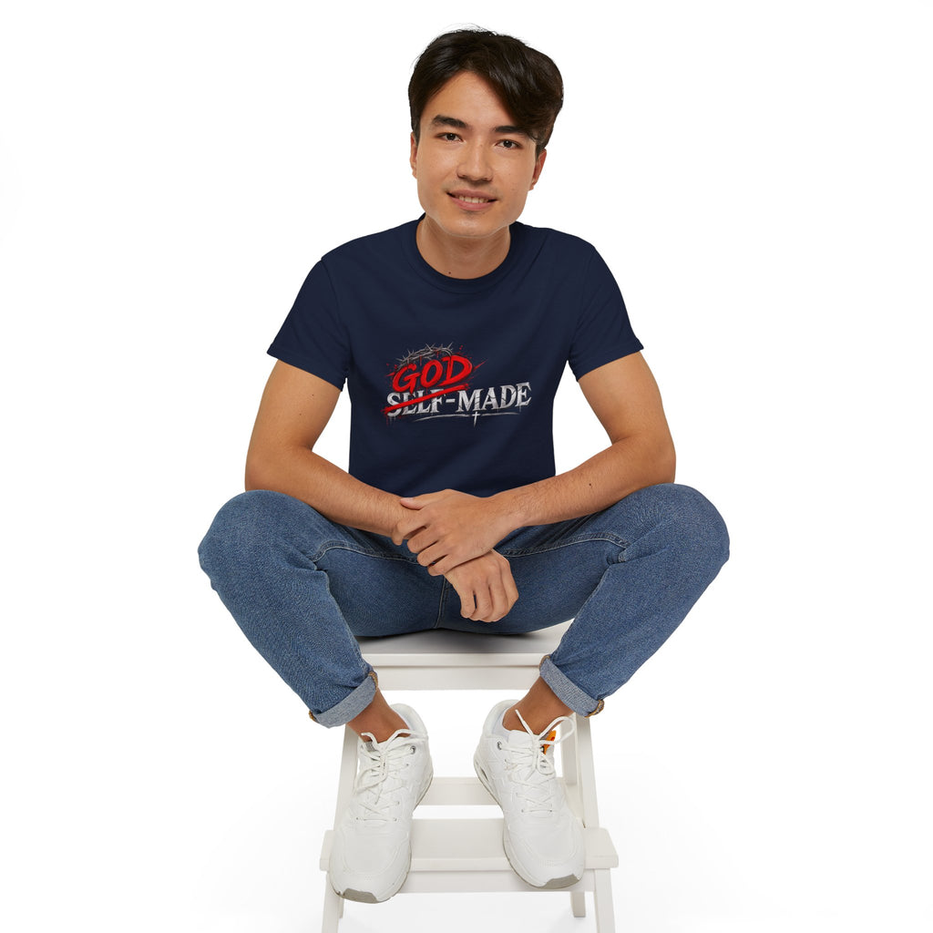 God Self-Made Graphic T-Shirt | 180 GSM | 100% Cotton