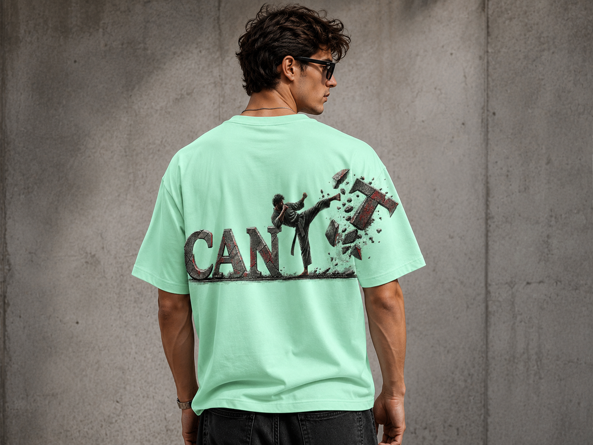 Can’t Break Me Graphic Regular T-Shirt | 180 GSM | 100% Cotton