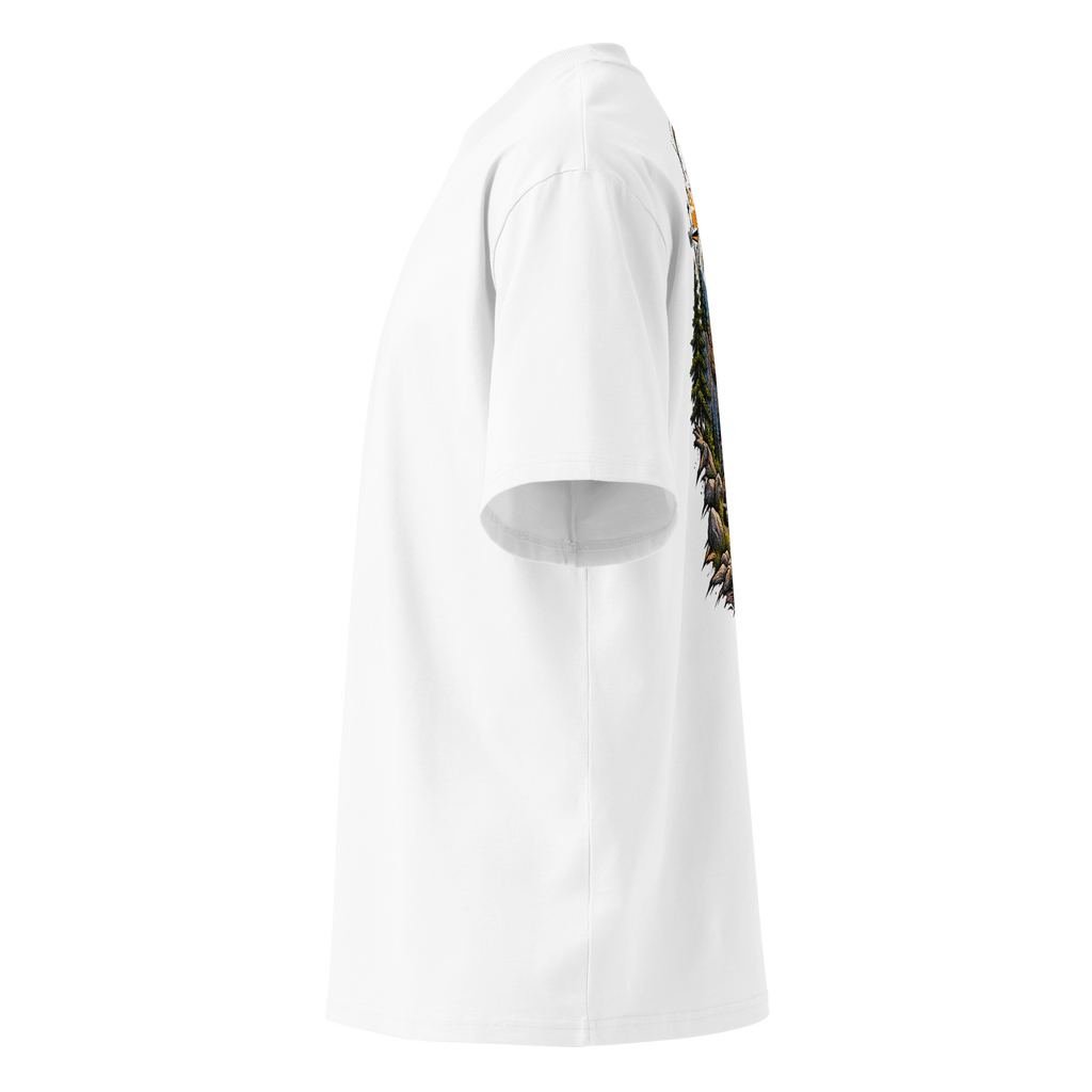 Mountain Rider Adventure Oversized T-Shirt | 220 GSM | 100% Cotton