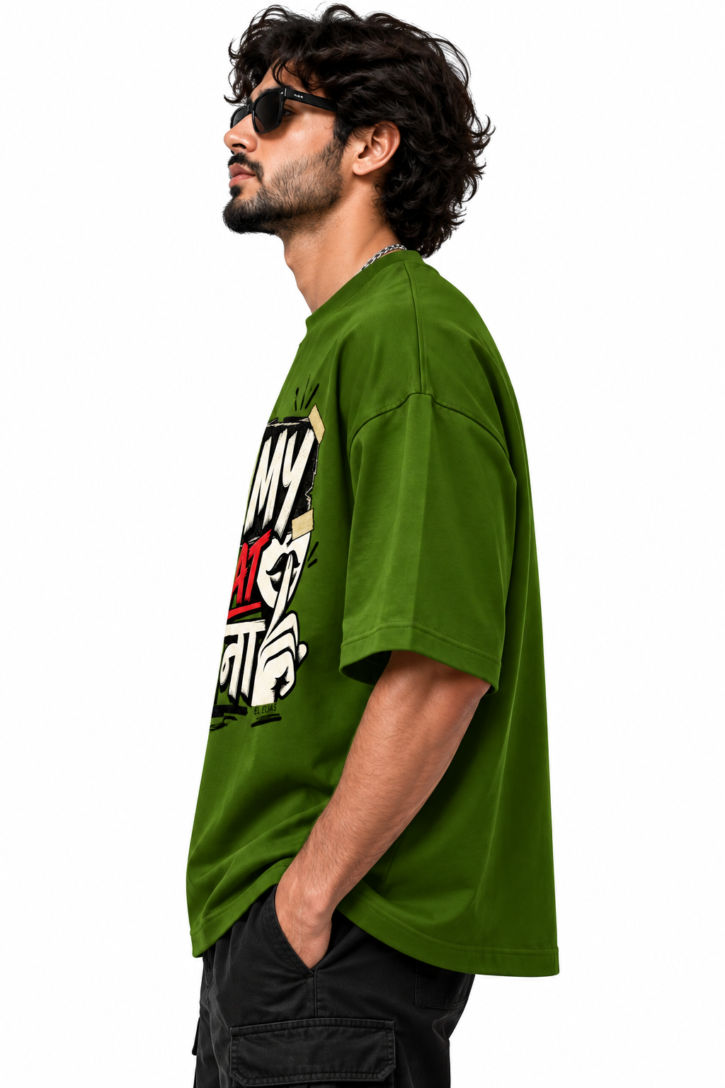 Mummy Ko Mat Batana Oversized Graphic T-Shirt | 220 GSM | 100% Cotton