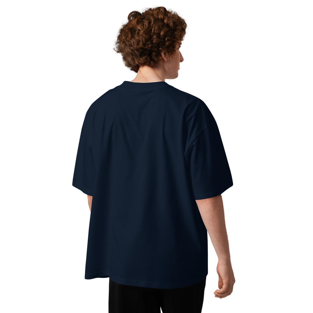 Think Outside the Box Graphic Oversized T-Shirt | 220 GSM | 100% Cotton