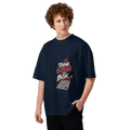 Think Outside the Box Graphic Oversized T-Shirt | 220 GSM | 100% Cotton